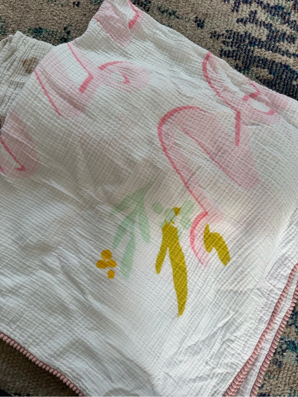 Cloud Island 3pack Muslin Swaddle Blankets  - USED
